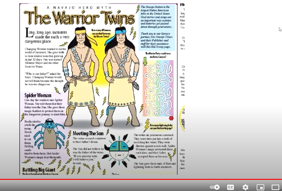 navajo warrior twins