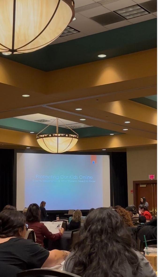 Presentation session at Parents Reaching Out Conference in Albuquerque