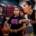 Woman basketball players